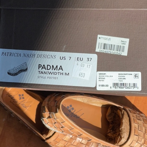 Patricia Nash Italian Leather Shoes - Picture 2 of 4